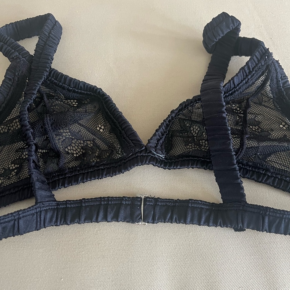Cutesty Black Lace Bralette
